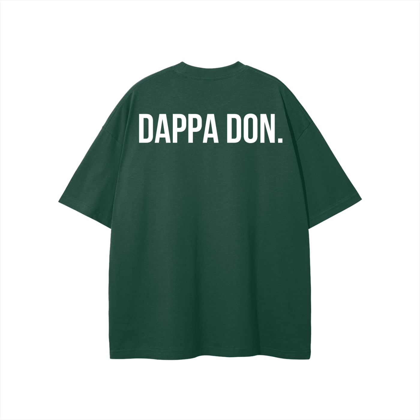 Loose fitted workout/ gym tee with bold slogan
