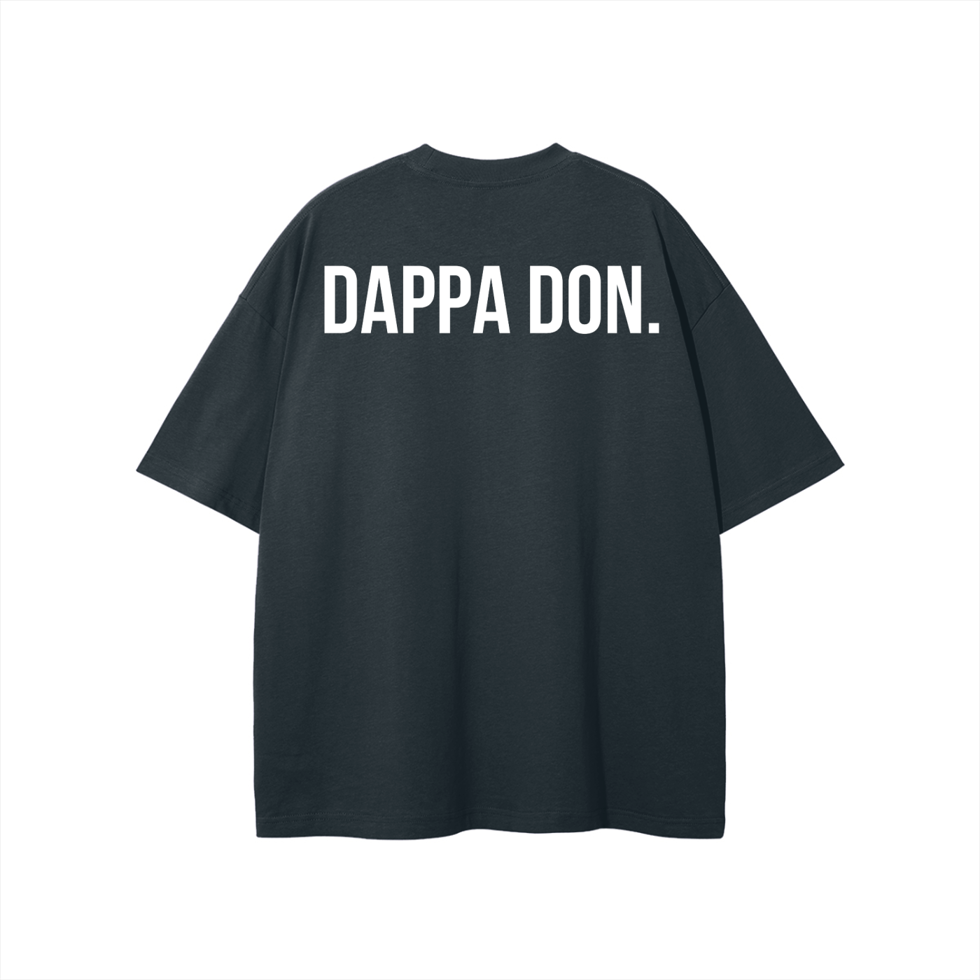 Loose fitted workout/ gym tee with bold slogan