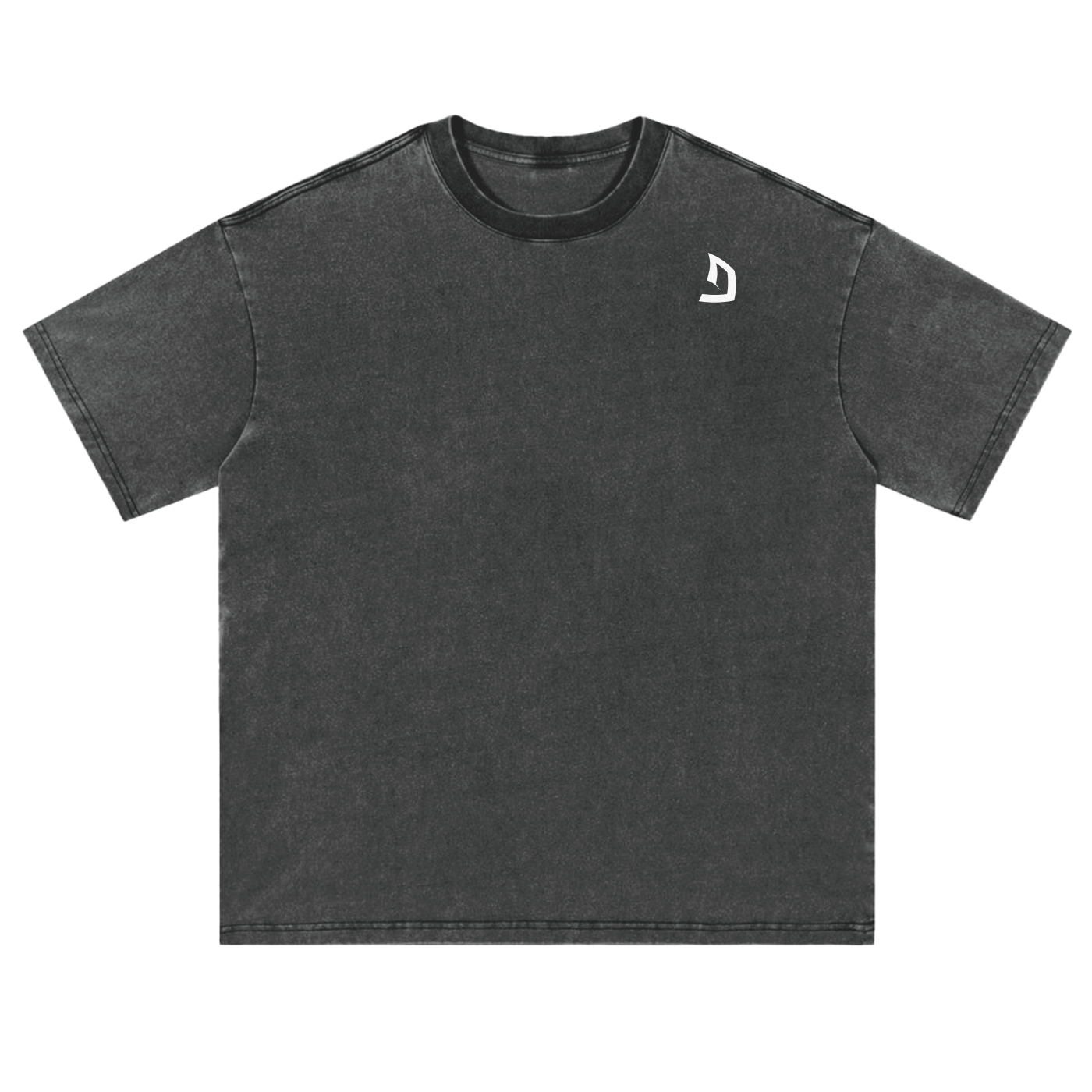 vintage wash workout gym tee with bold slogan and image