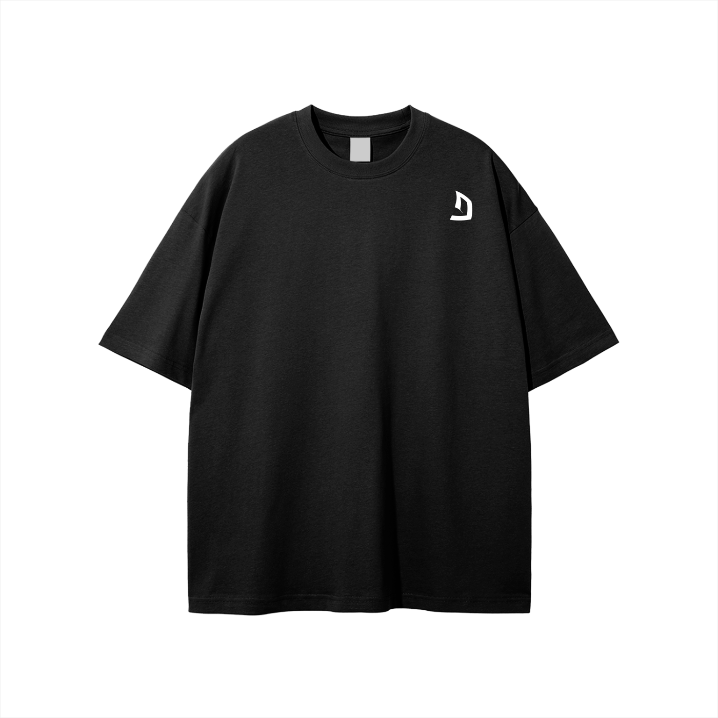 Loose fitted workout/ gym tee with bold slogan