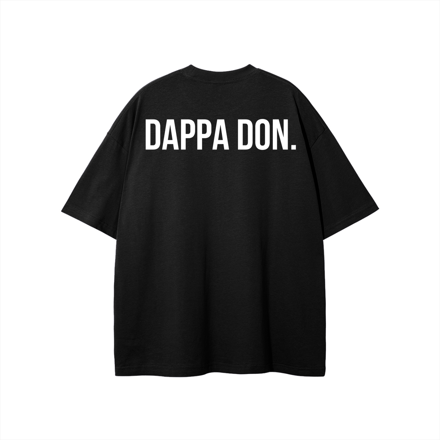 Loose fitted workout/ gym tee with bold slogan