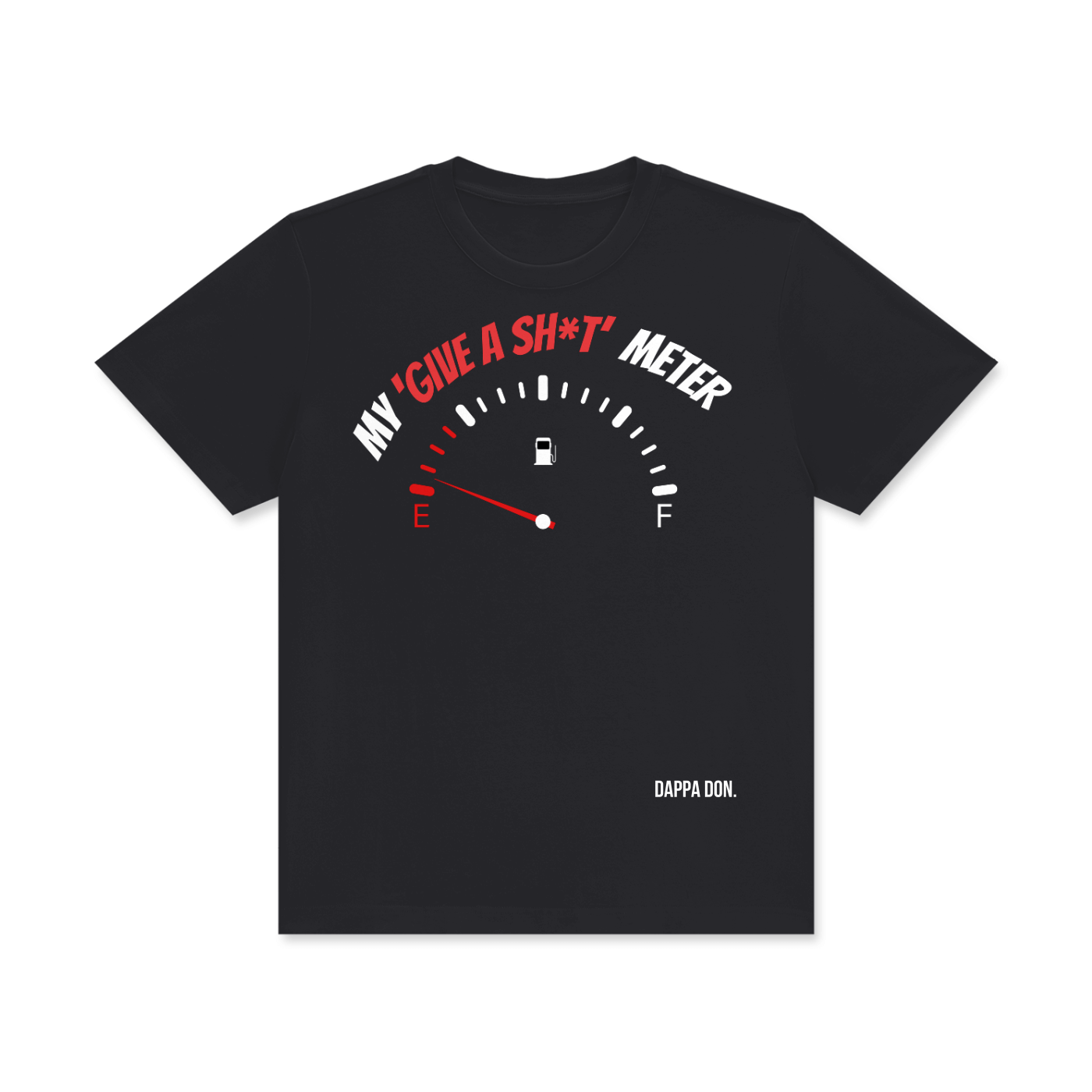 Classic crew neck gym/ workout tee with bold slogan and image