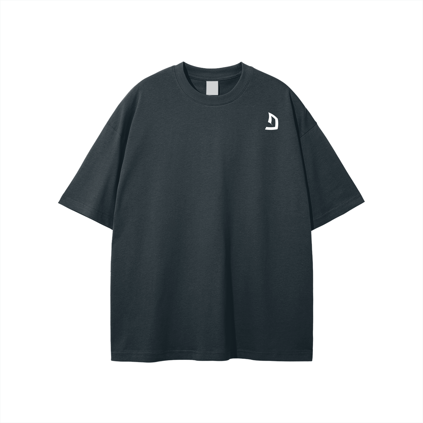 Loose fitted workout/ gym tee with bold slogan