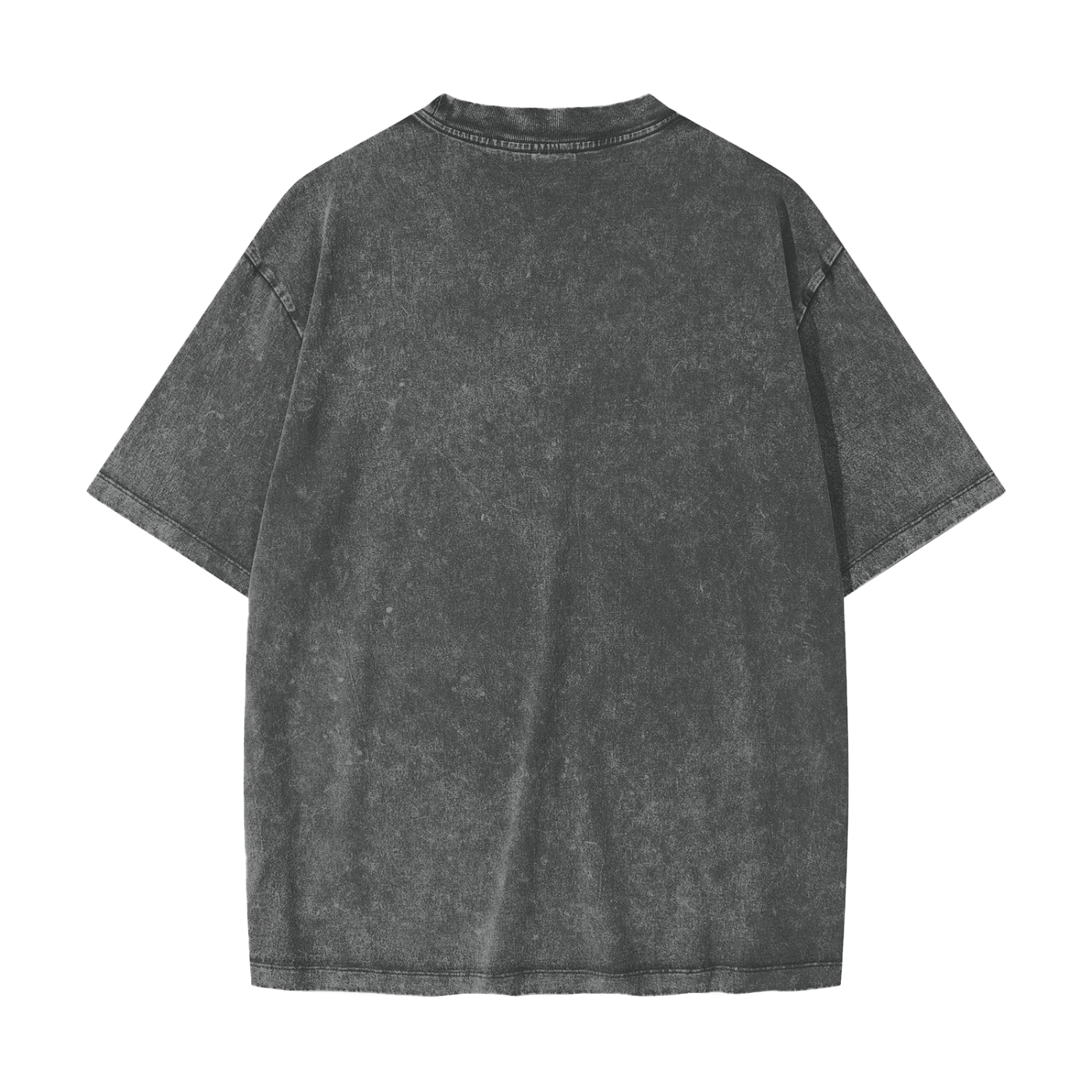 Heavyweight oversized graphic gym tee in snow washed cotton with bold slogan