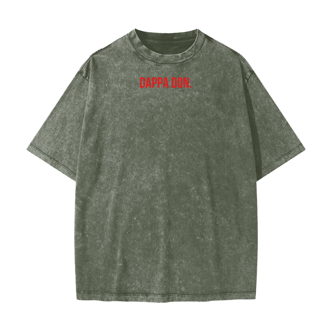 Heavyweight oversized graphic gym tee in snow washed cotton with bold slogan and image