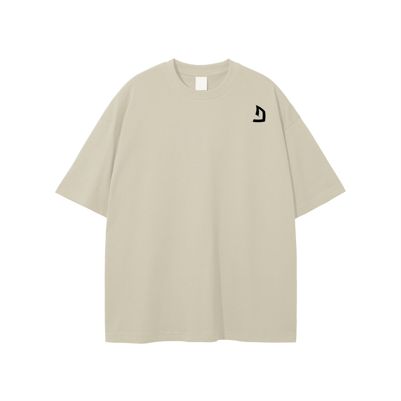 Loose fitted workout/ gym tee with bold slogan and image
