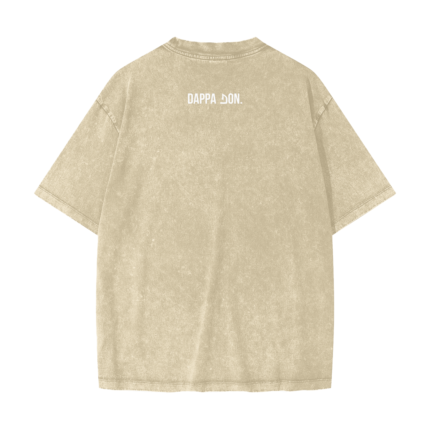 Heavyweight oversized graphic gym tee in snow washed cotton with bold slogan