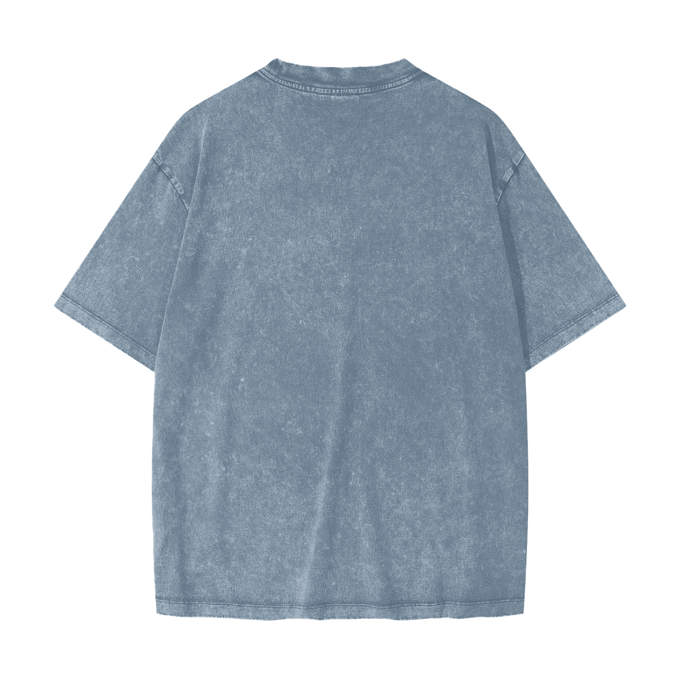 Heavyweight oversized graphic gym tee in snow washed cotton with bold slogan