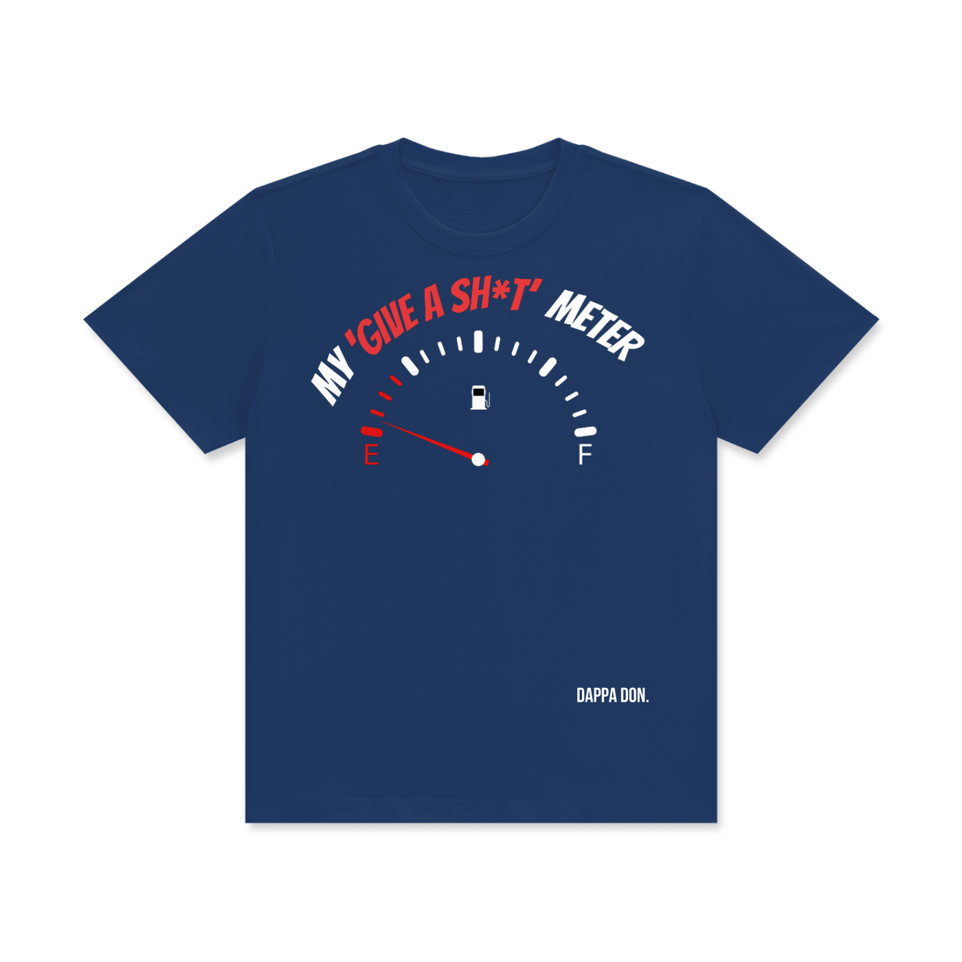 Classic crew neck gym/ workout tee with bold slogan and image