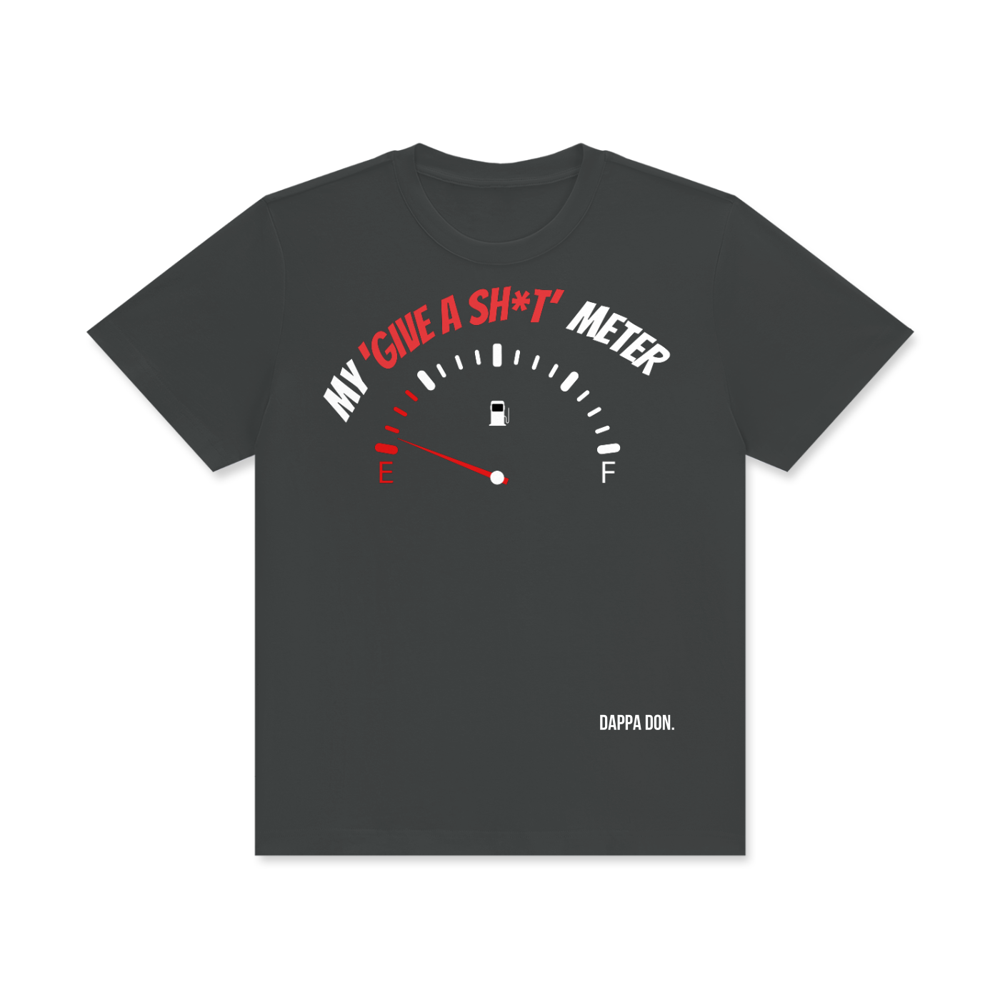Classic crew neck gym/ workout tee with bold slogan and image